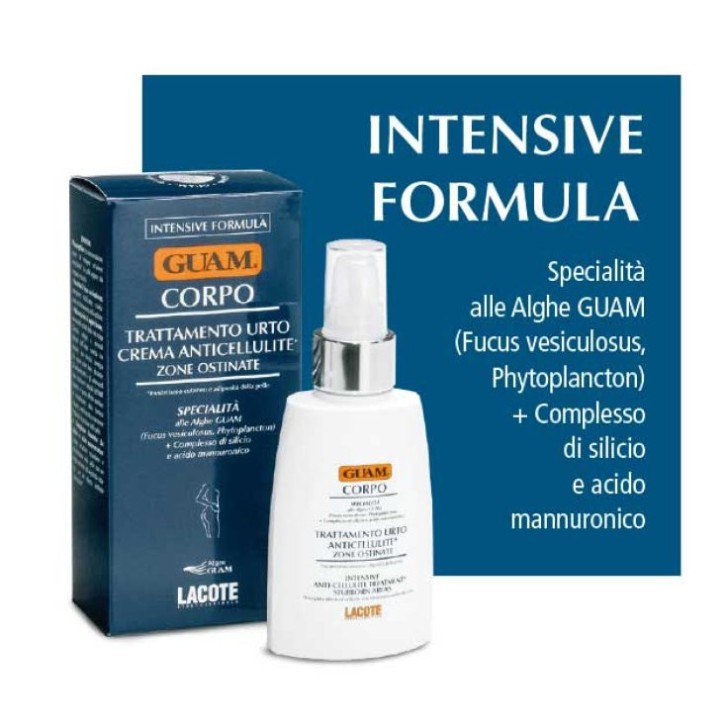 Crema Anticellulite Trattamento Urto Zone Ostinate con Alghe Marine 100 ml - Guam
