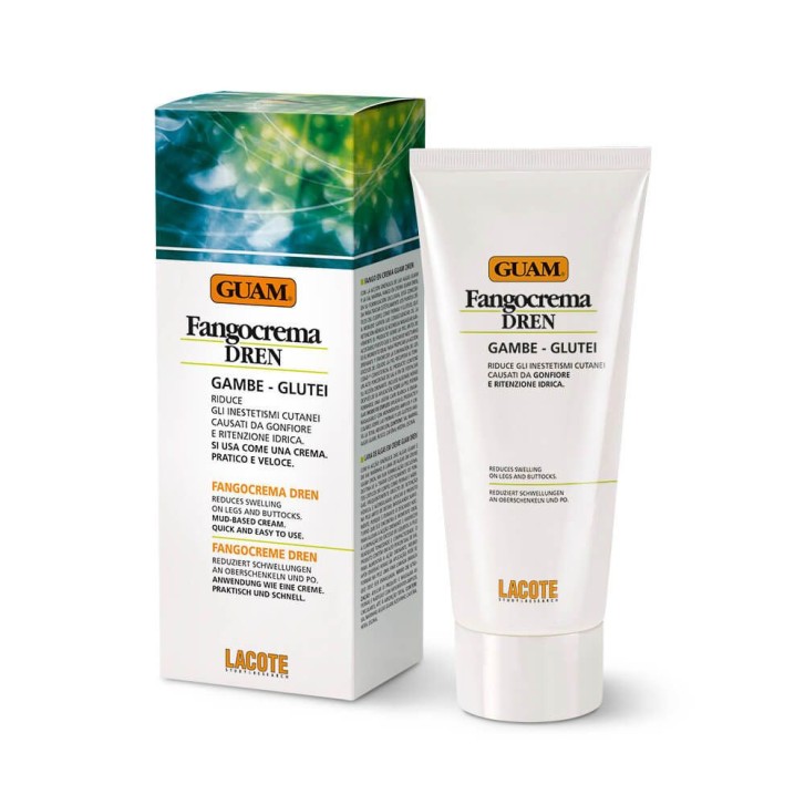 Fangocrema Dren Crema Drenante Modellante per Gambe e Glutei 200ml - GUAM