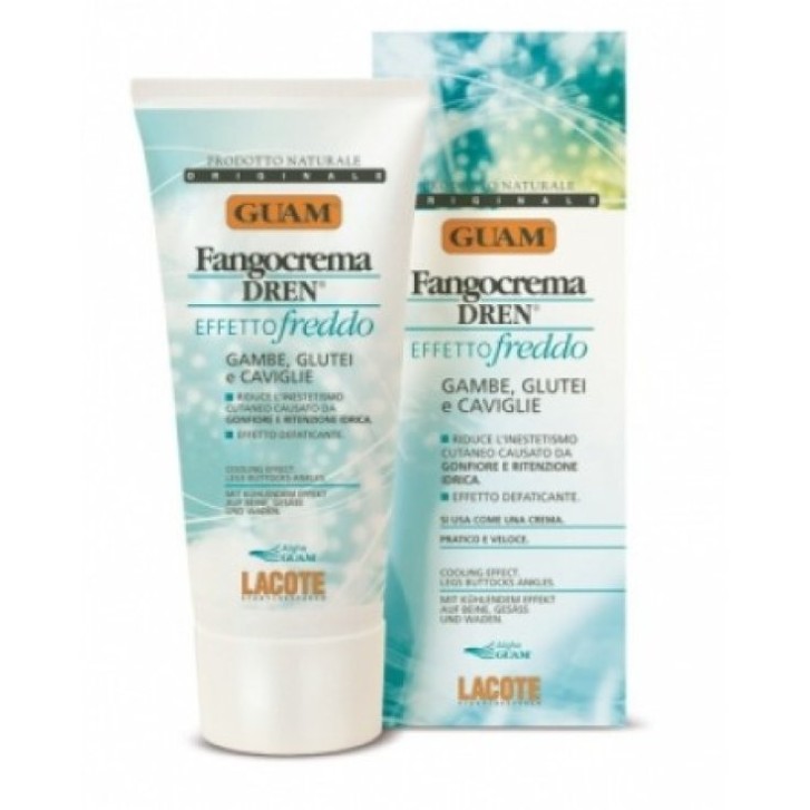 Fangocrema Anticellulite Drenante Effetto Freddo 200 ml - GUAM