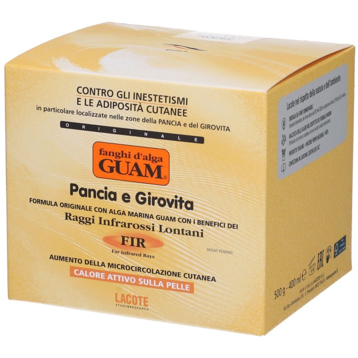 Fanghi d\'Alga F.I.R. Anticellulite Pancia e Girovita con Alghe Marine 500g - Guam