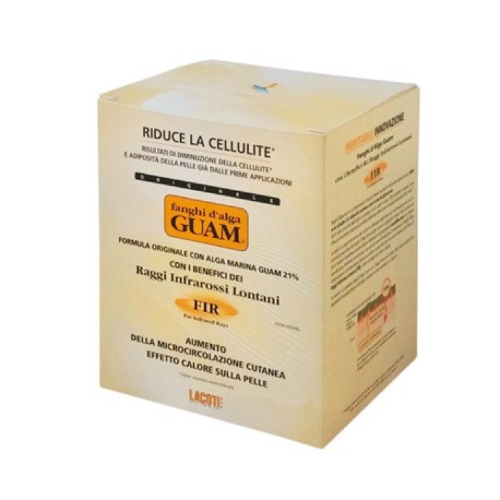 Fanghi d\'Alga Anticellulite con Tormalina Nera e Alghe Marine FIR 500g - Guam
