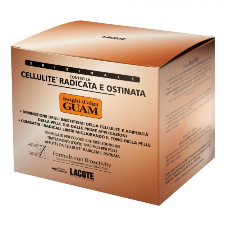 Fanghi d\'Alga Anticellulite Azione Termica per Cellulite Ostinata 500g - Guam