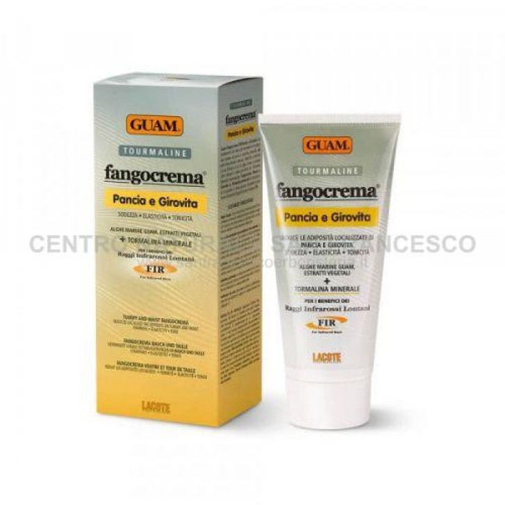 Fangocrema Anticellulite Rassodante Idratante Pancia e Girovita Tormalina 150ml - Guam