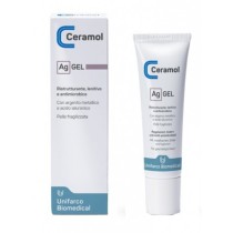 Ceramol AG Gel Ristrutturante Lenitivo Antimicrobico per Pelle Fragile 30ml - Ceramol