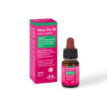 Ribes Pet Integratore Dermico Omega 3 e 6 per Cani e Gatti 80 Gocce 25ml - NBF Lanes