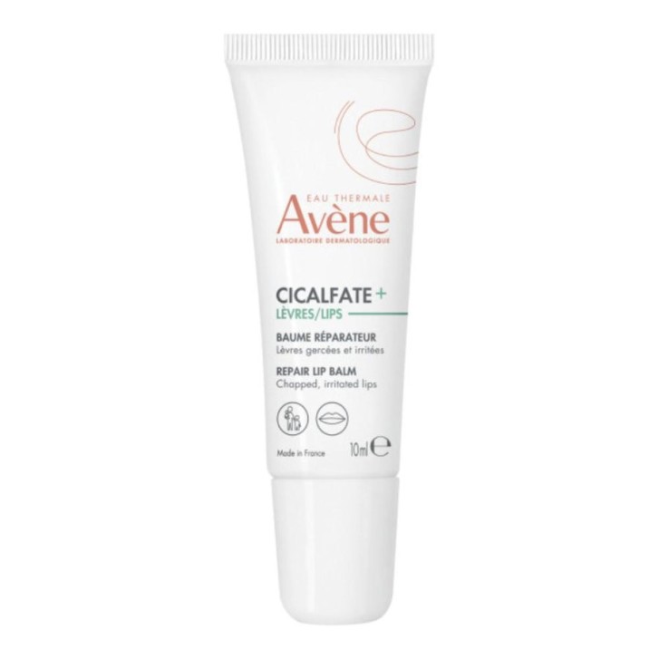 Cicalfate+ Balsamo Labbra Riparatore e Idratante Resistente all\'Acqua 10ml - Avène