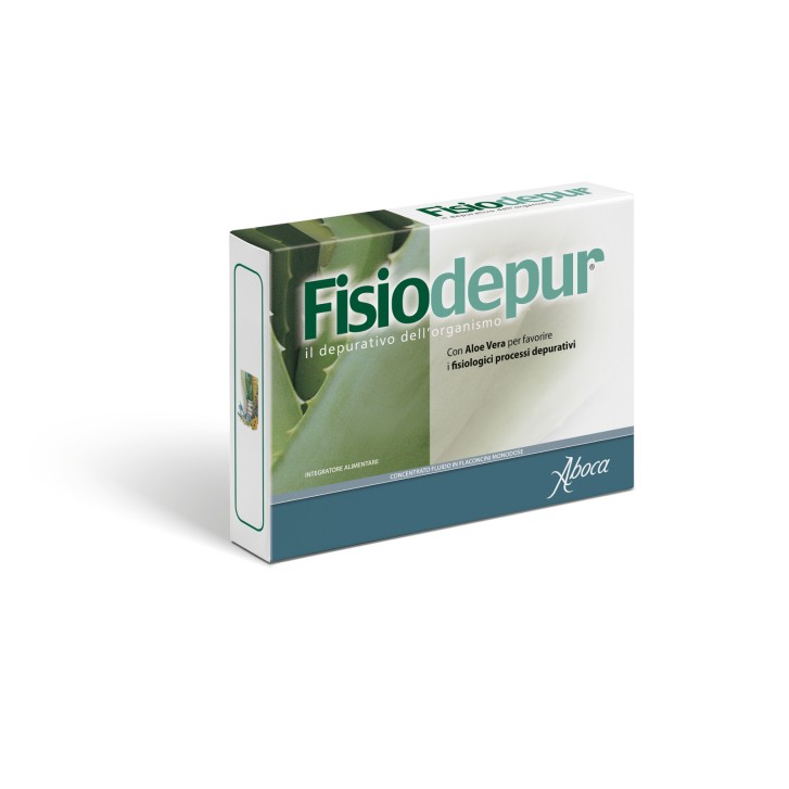 Fisiodepur Integratore Depurativo Azione Depurativa 10 Flaconcini da 15g - Aboca