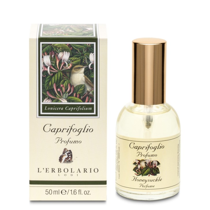 Acqua di Profumo Caprifoglio Fragranza Floreale Bergamotto Ylang Ylang 50ml - L\'Erbolario
