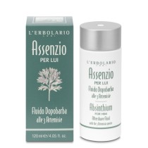 Fluido Dopobarba Assenzio Idratante Tonificante Rinfrescante 120ml - L\'Erbolario