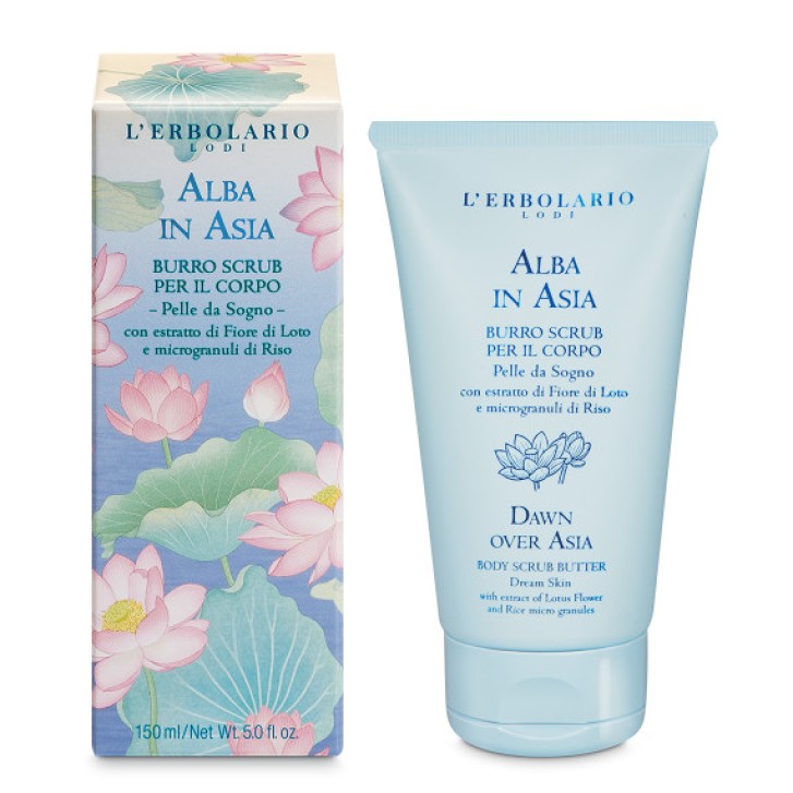 Alba in Asia Burro Scrub Corpo Esfoliante Nutriente Agrumato 150ml - L\'Erbolario