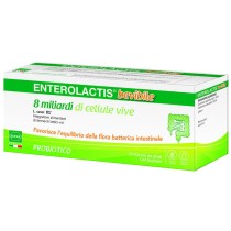 Enterolactis Probiotico Integratore Senza Glutine e Lattosio 12 Flaconcini - Sofar
