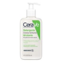 Detergente Viso Crema-Schiuma per Pelli Normali-Secche Non Comedogeno 236ml - CeraVe