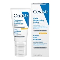 Crema Viso Idratante SPF50 Non Comedogena Leggera Protezione UVA UVB - CeraVe