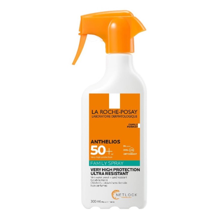 Anthelios Spray Solare Famiglia SPF50+ Resistente all\'Acqua 300ml - La Roche-Posay