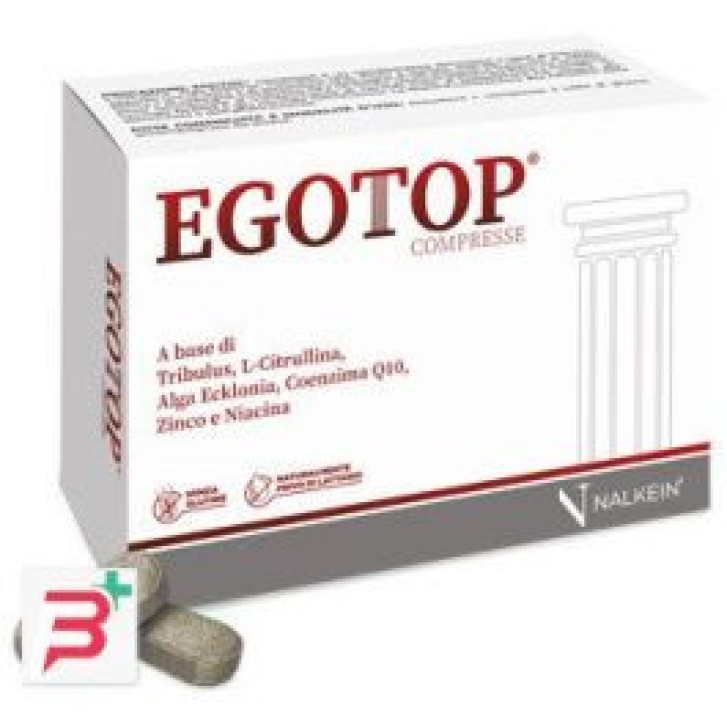 Egotop Integratore Funzione Erettile e Benessere Maschile 30 Compresse - Nalkein