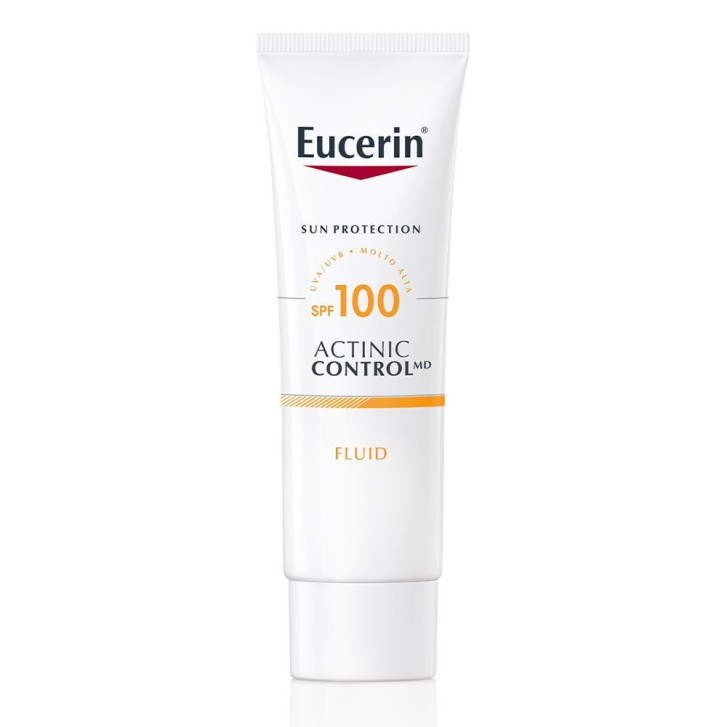 Actinic Control MD Crema Solare Alta Protezione SPF 100 Senza Profumo 80ml - Eucerin