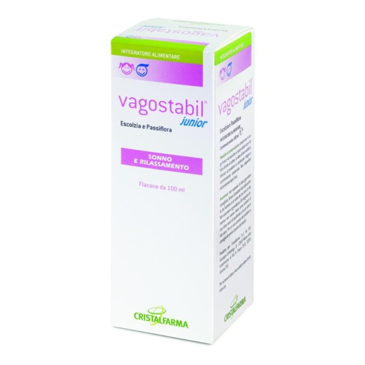 Vagostabil Junior Integratore Sonno per Bambini Liquido Senza Glutine 100ml - Cristalfarma