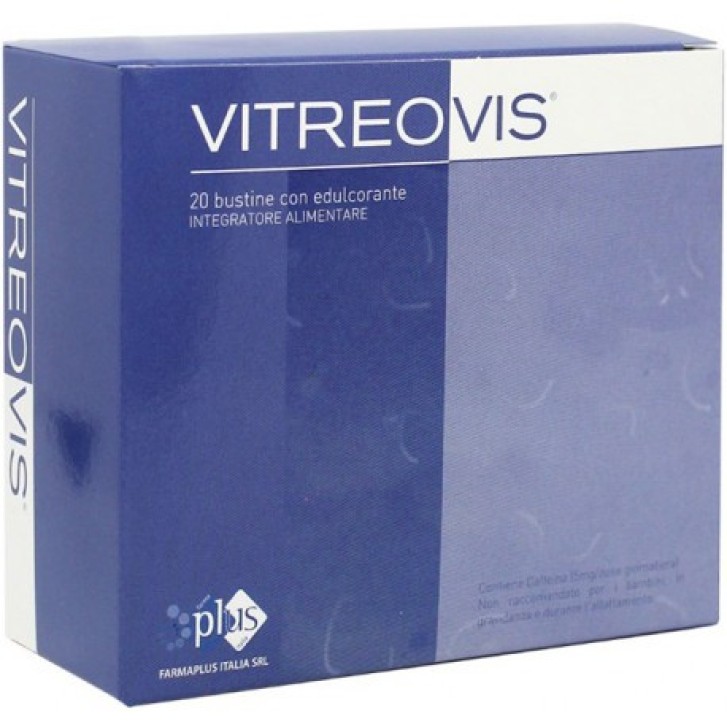 Vitreovis Integratore Vista con Magnesio Ginseng Taurina e Vitamina C 20 Bustine