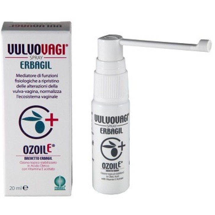 Spray Vulvovaginale Antinfiammatorio Antibatterico 20ml Dispositivo Medico - Erbagil