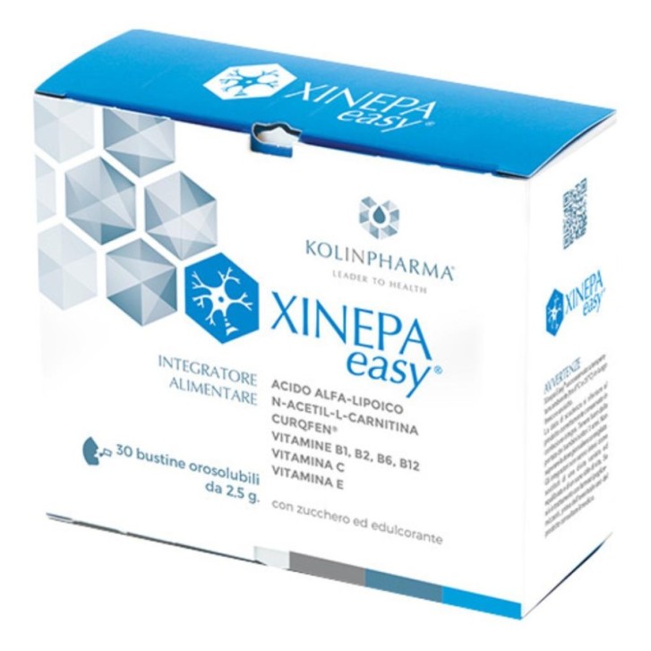 Xinepa Easy Integratore Sistema Nervoso e Antiossidante 30 Bustine - KOLINPHARMA