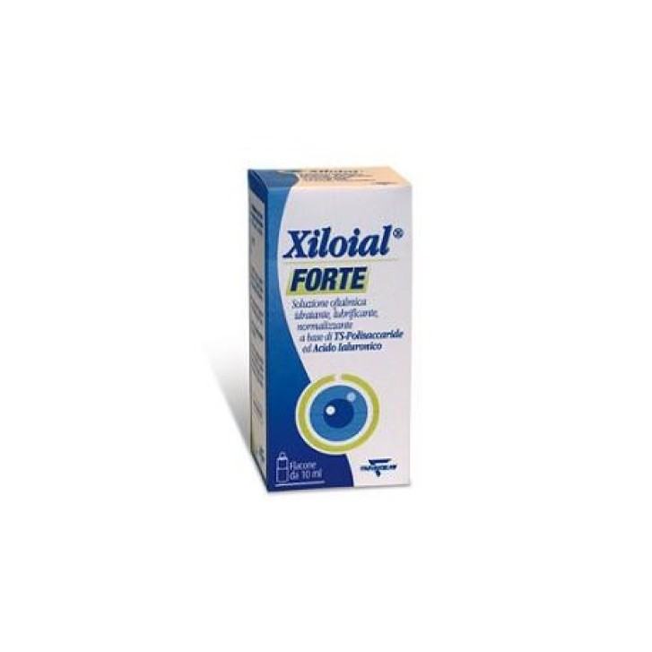 Xiloial Forte Collirio Lubrificante Alta Viscosità Idratante 10ml - Polifarma