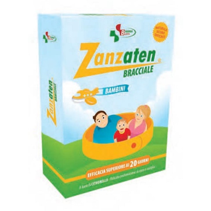 Bracciale Repellente Antizanzare in Silicone con Citronella per Adulti e Bambini - Zanzaten