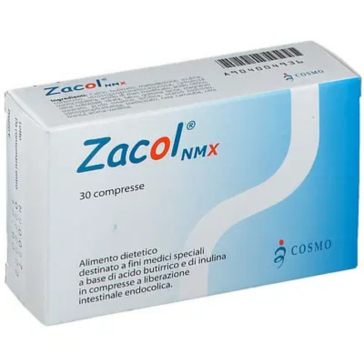 Zacol NMX Integratore per Colon Infiammato Rilascio Endocolico 30 Compresse - Zacol NMX
