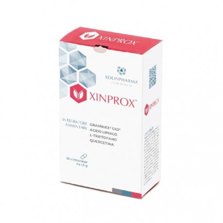 Xinprox Integratore per Prostata Senza Glutine e Lattosio 30 Compresse - KOLINPHARMA