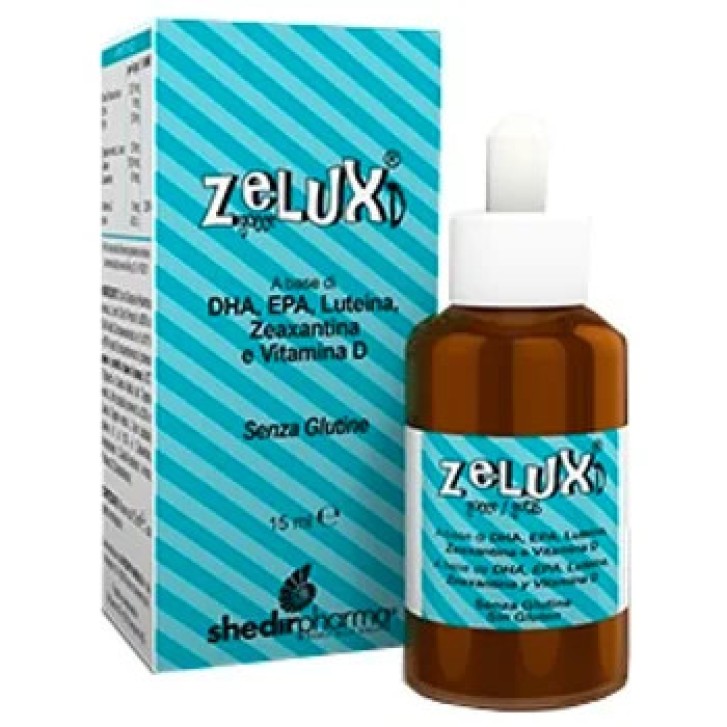 Zelux D Integratore Omega-3 e Vitamina D in Gocce 15ml - Shedir Pharma