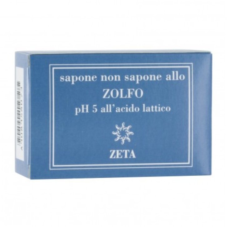 Sapone allo Zolfo pH5 per Pelli Grasse e Impure 100g - Zeta Farmaceutici