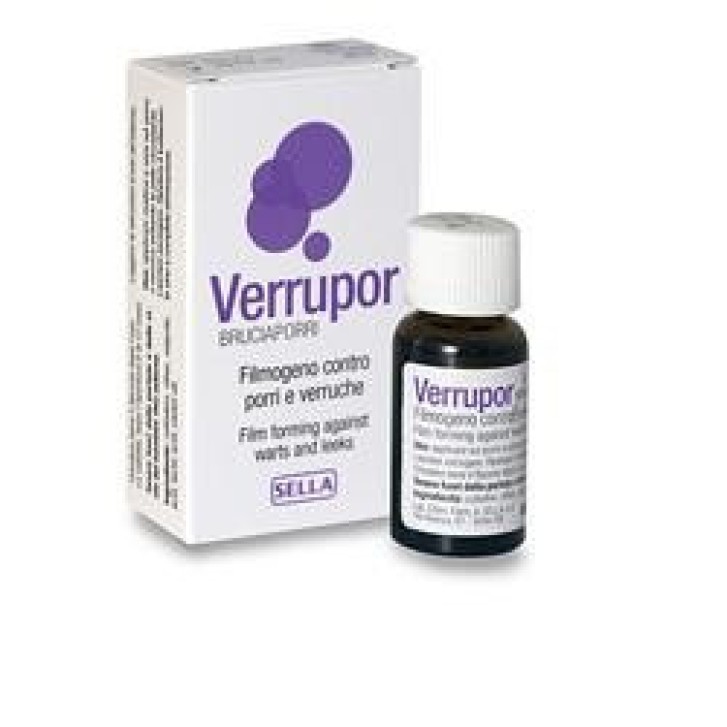Bruciaporri Collodio Dispositivo Medico CE Rimozione Porri e Verruche 12ml - Verrupor