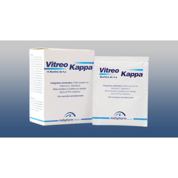 Vitreo Kappa Integratore Oculare Antiossidante per Vitreo e Retina 20 Bustine - Midapharm