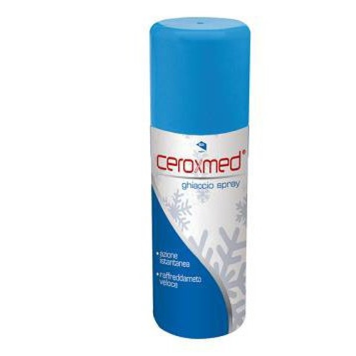 Ghiaccio Spray Anestetico Effetto Istantaneo per Traumi Sportivi 200ml - Ceroxmed