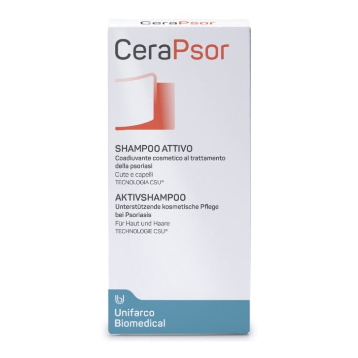 Cerapsor Shampoo per Psoriasi Cuoio Capelluto e Corpo Pelli Sensibili 200ml - Ceramol