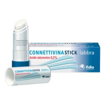 Stick Labbra Idratante e Riparatore con Acido Ialuronico 0,2% per Labbra Secche 3g - Fidia