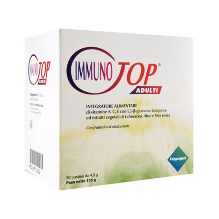 Immunotop Integratore Alimentare Supporto Immunitario per Adulti 30 Bustine - Fitoproject