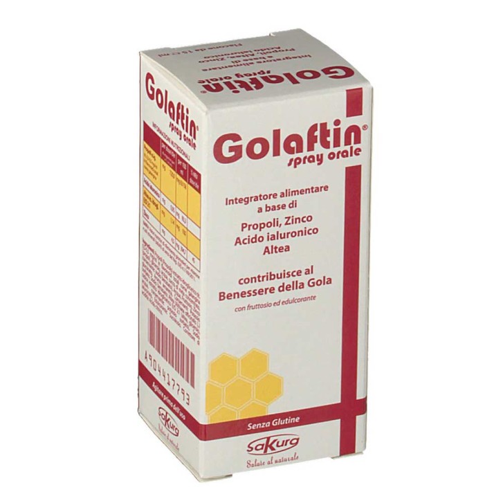 Spray Gola Orosolubile Integratore con Propoli e Zinco 15ml - Sakura Italia Srl