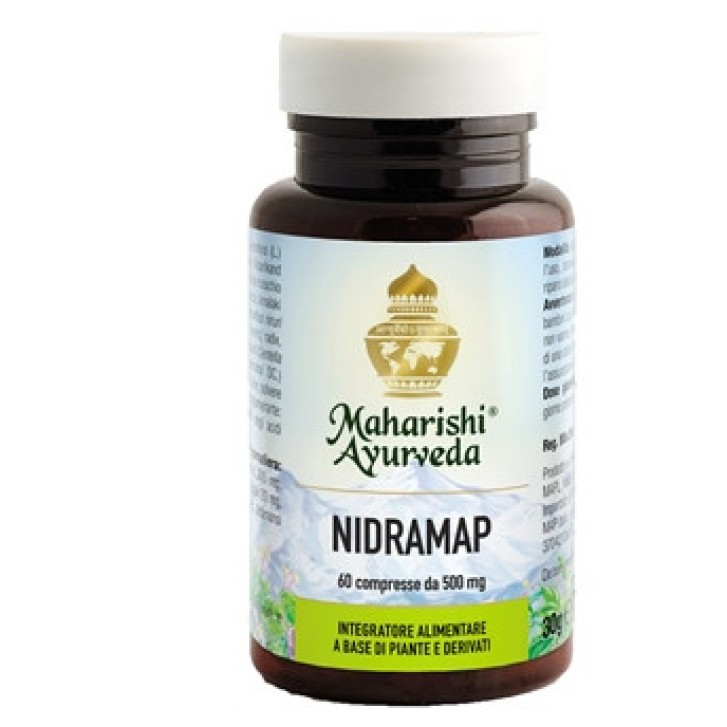 Nidramap Integratore Sonno Ayurvedico 60 Compresse 500mg - Maharishi Ayurveda