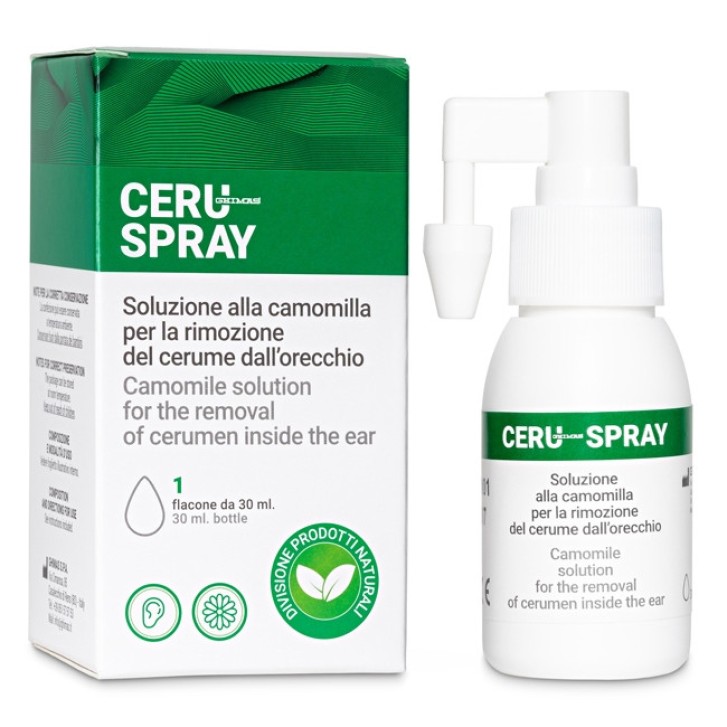 Ceru Spray Rimozione Cerume per Adulti e Bambini Dispositivo Medico 30ml - Ghimas