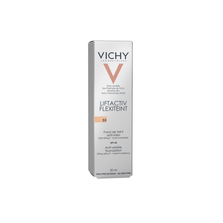 Liftactiv Flexiteint Fondotinta Fluido Anti-età Effetto Lifting SPF 20 55 Bronze - Vichy