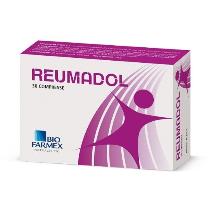 Reumadol Integratore Articolare Antinfiammatorio e Analgesico 30 Compresse - Biofarmex