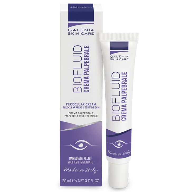 Biofluid Crema Palpebrale Riparatrice e Protettiva Senza Profumo 20ml - Galenia Skin Care