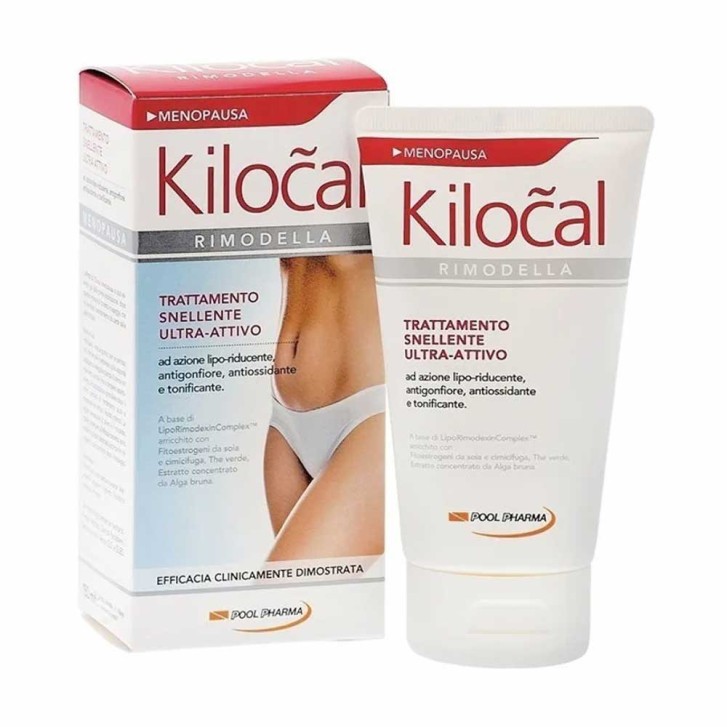 Kilocal Rimodella Crema Menopausa Snellente Antigonfiore Tonificante 150ml - Pool Pharma