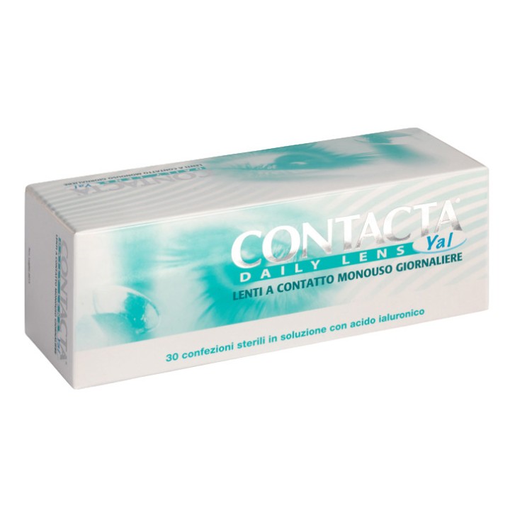 Lenti a Contatto Giornaliere -3,00 con Acido Ialuronico e Protezione UV 30 pz - Contacta