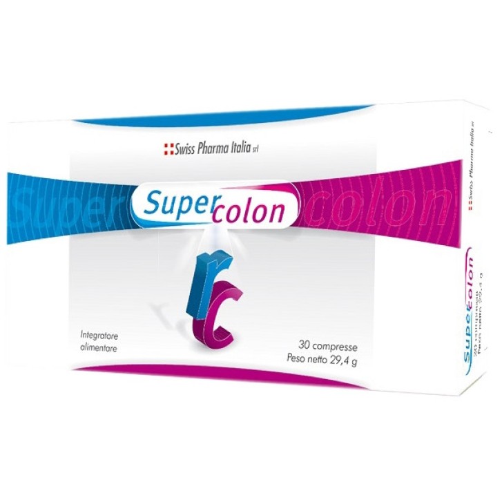 Supercolon Integratore Benessere Intestinale con Acido Butirrico 30 Compresse - Princeps