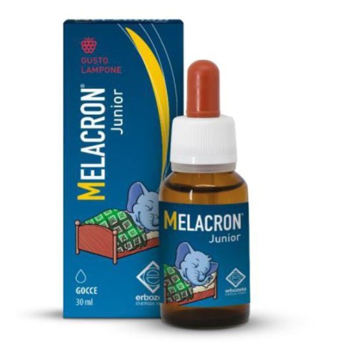 Melacron Junior Integratore Sonno Bambini Melatonina Gocce 30 ml - Erbozeta