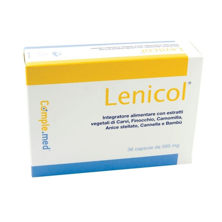 Lenicol Integratore Alimentare Benessere Intestinale Senza Glutine 36 Capsule - Comple.med