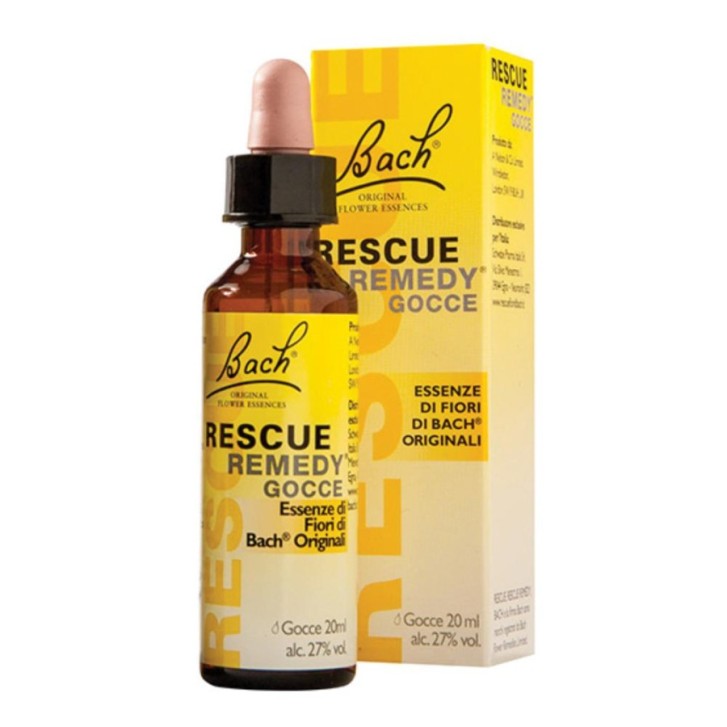 Rescue Remedy Gocce Integratore per Stress e Ansia Senza Zuccheri 20ml - Rescue Remedy