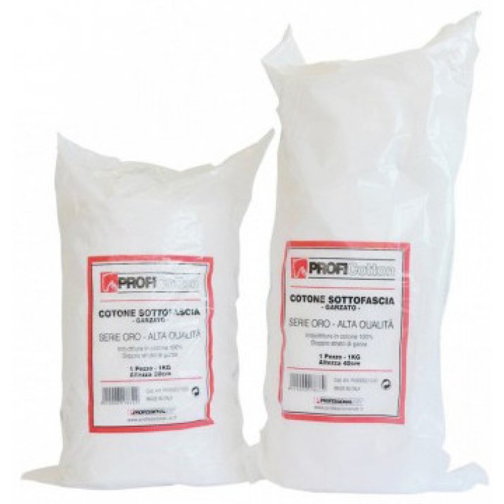 Cotone Garzato Oro Doppio Strato per Medicazioni Professionali 1kg 40cm - Proficotton