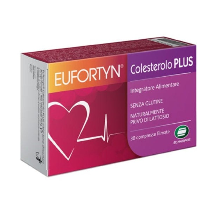 Eufortyn Colesterolo Plus Integratore Controllo Colesterolo 30 Compresse - Scharper